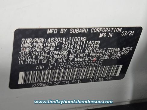 Used 2024 Subaru WRX Premium AWD/4WD image 14