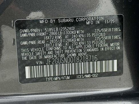 New 2026 Subaru Crosstrek 2.5i Limited image 29