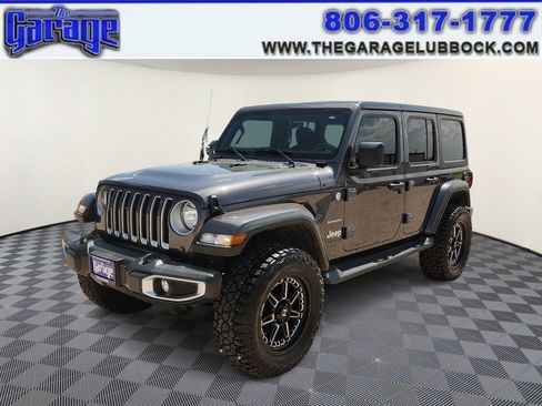 Used 2023 Jeep Wrangler Unlimited Sahara AWD/4WD image 1