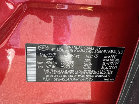 Used 2023 Hyundai Santa Fe SEL FWD image 34