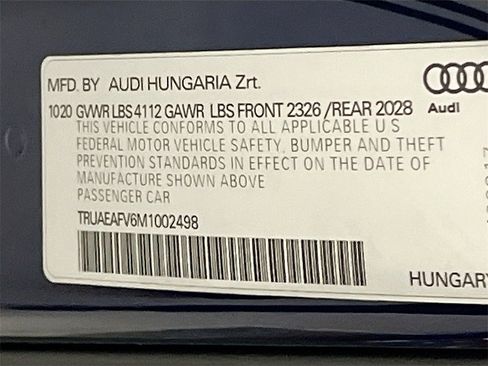 Used 2021 Audi TT 2.0T image 32