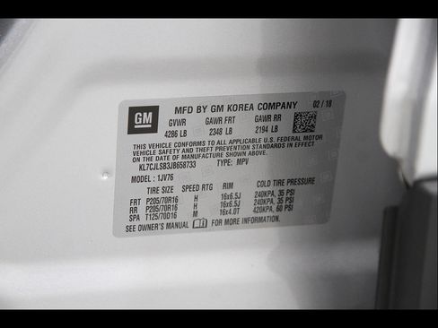 Used 2018 Chevrolet Trax LT w/ LT Convenience Package FWD image 21