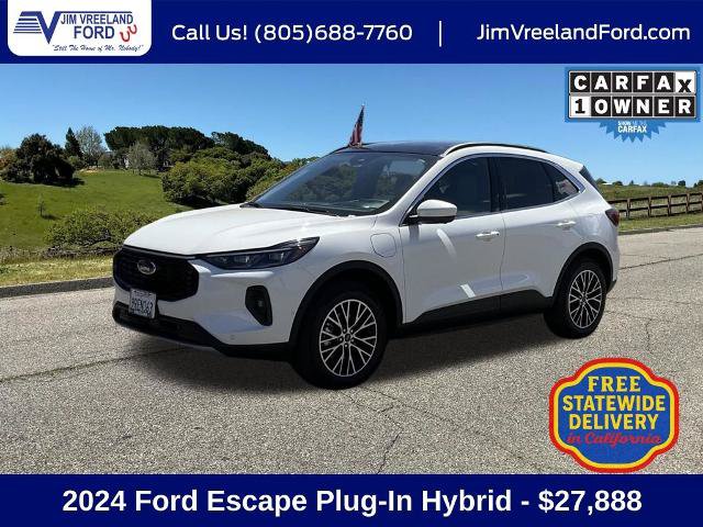 Certified 2024 Ford Escape SE w/ PHEV Premium Package FWD image 1