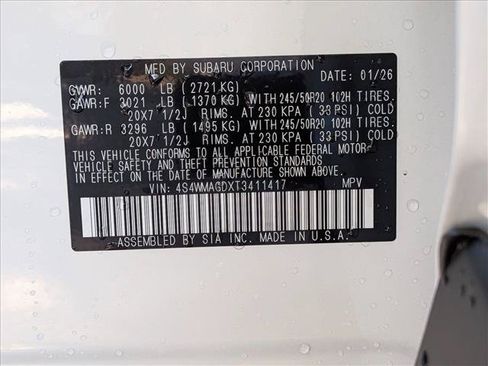 Used 2026 Subaru Ascent Limited AWD/4WD image 20