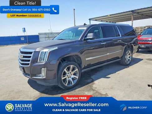 Used 2015 Cadillac Escalade ESV Premium AWD/4WD image 1