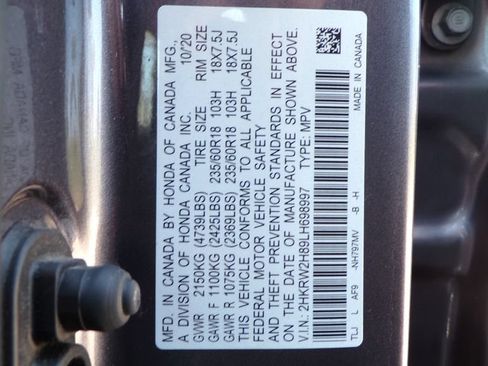 Used 2020 Honda CR-V EX-L image 35