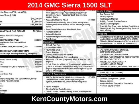 Used 2014 GMC Sierra 1500 SLT image 1