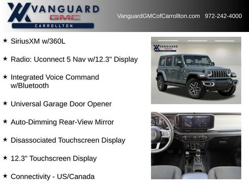 Used 2024 Jeep Wrangler Unlimited Sahara w/ Technology Group AWD/4WD image 12