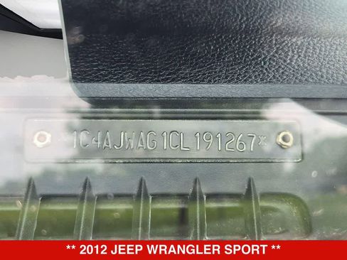 Used 2012 Jeep Wrangler Sport AWD/4WD image 33