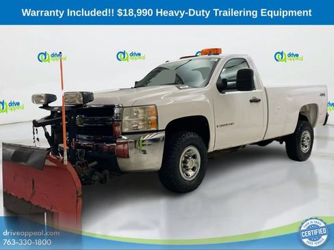 Used 2007 Chevrolet Silverado 3500 W/T w/ Snow Plow Prep Package AWD/4WD image 2