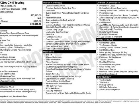 Used 2017 MAZDA CX-5 Touring image 4