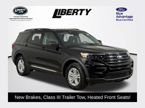 Certified 2021 Ford Explorer XLT w/ Class III Trailer Tow Package AWD/4WD image 1