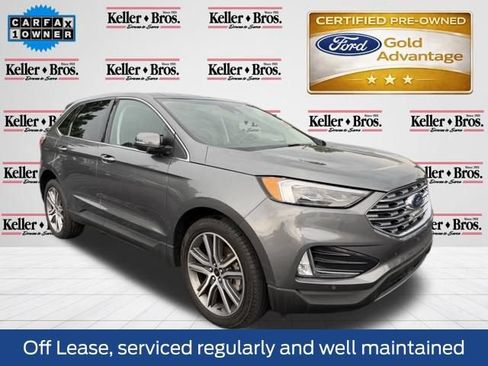 Certified 2024 Ford Edge Titanium w/ Equipment Group 301A AWD/4WD image 1