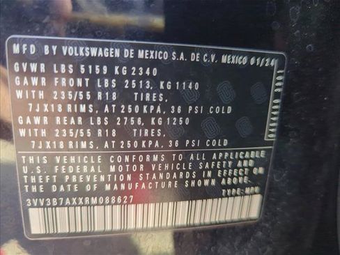 Used 2024 Volkswagen Tiguan SE FWD image 27
