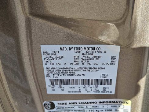 Used 2013 Ford F150 XLT w/ Luxury Equipment Group image 30