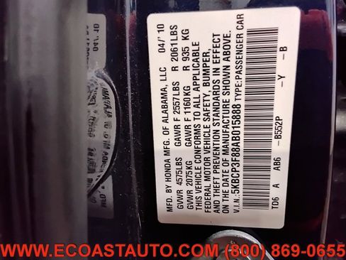 Used 2010 Honda Accord EX-L image 20