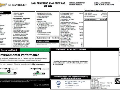 Used 2024 Chevrolet Silverado 2500 W/T w/ WT Convenience Package RWD image 3
