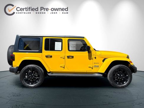 Certified 2021 Jeep Wrangler Unlimited Sahara AWD/4WD image 3