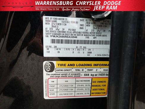 Used 2024 Ford Expedition Max Limited image 11