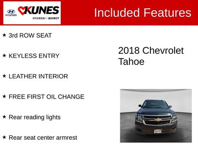 Used 2018 Chevrolet Tahoe LT