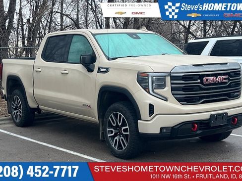 Certified 2022 GMC Sierra 1500 AT4 w/ AT4 Preferred Package image 1