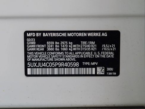 Used 2023 BMW X5 M50i w/ Executive Package AWD/4WD image 63