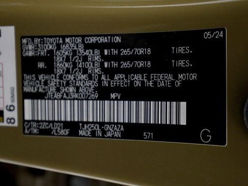 Used 2024 Toyota Land Cruiser image 51