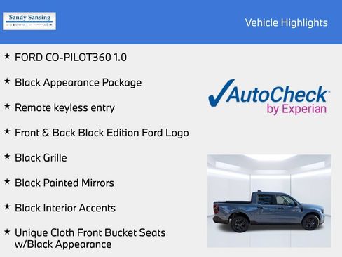 New 2025 Ford Maverick XLT w/ Black Appearance Package AWD/4WD image 8