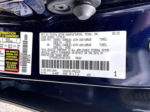 Used 2023 Toyota Tundra 1794 Edition w/ TRD Off-Road Package AWD/4WD image 37