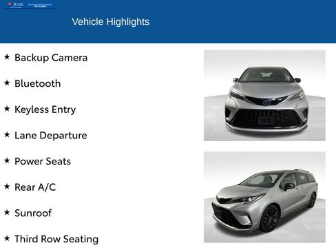 Used 2022 Toyota Sienna XSE w/ XSE Plus Package FWD image 2