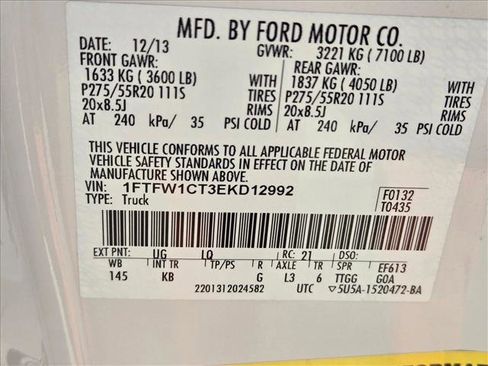 Used 2014 Ford F150 King Ranch w/ King Ranch Luxury Package image 25