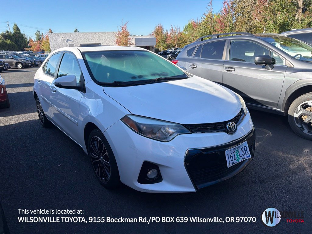 Used 2015 Toyota Corolla S w/ Driver Convenience Package FWD image 1