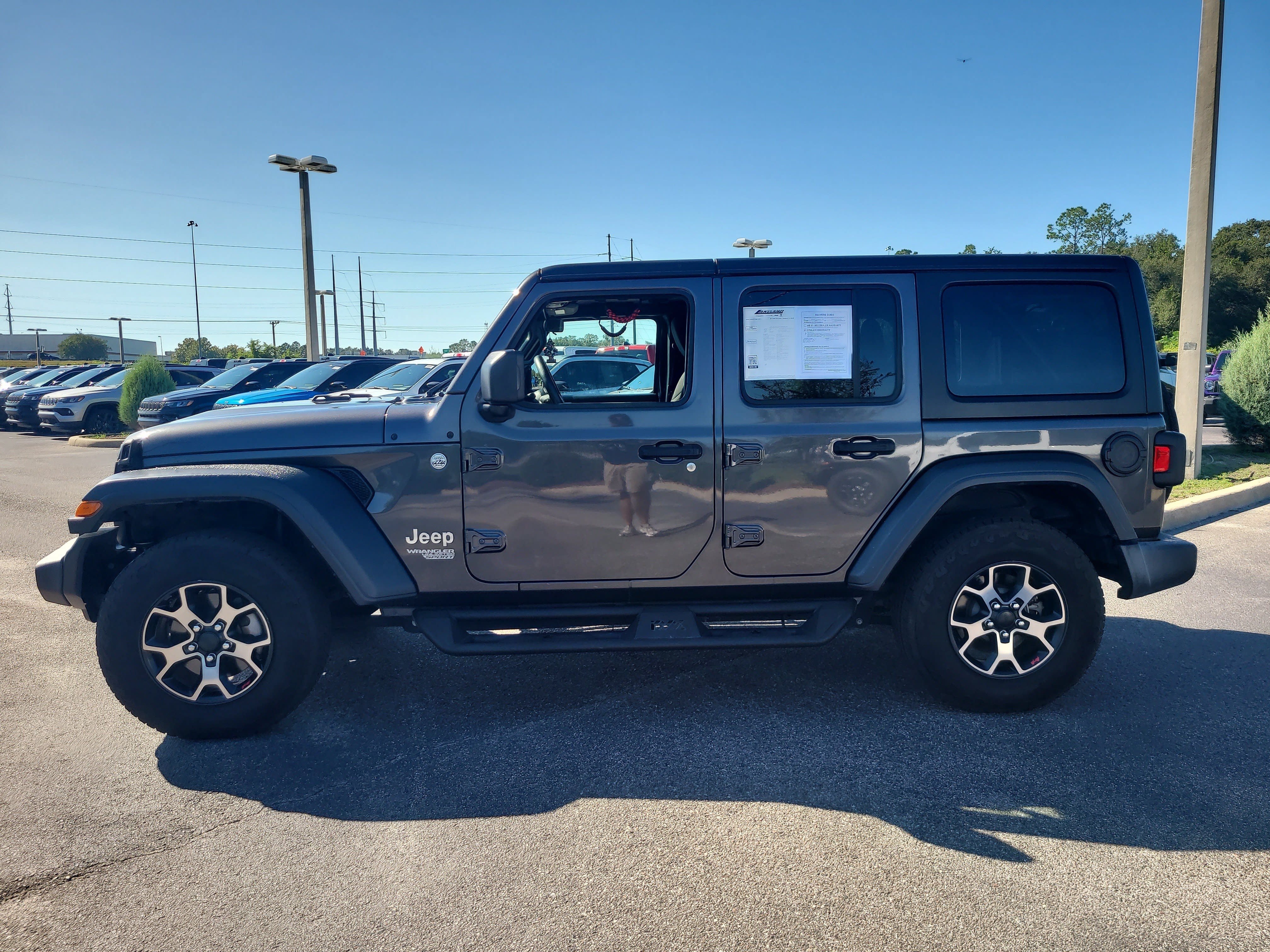 Used 2020 Jeep Wrangler Unlimited Sport AWD/4WD image 7