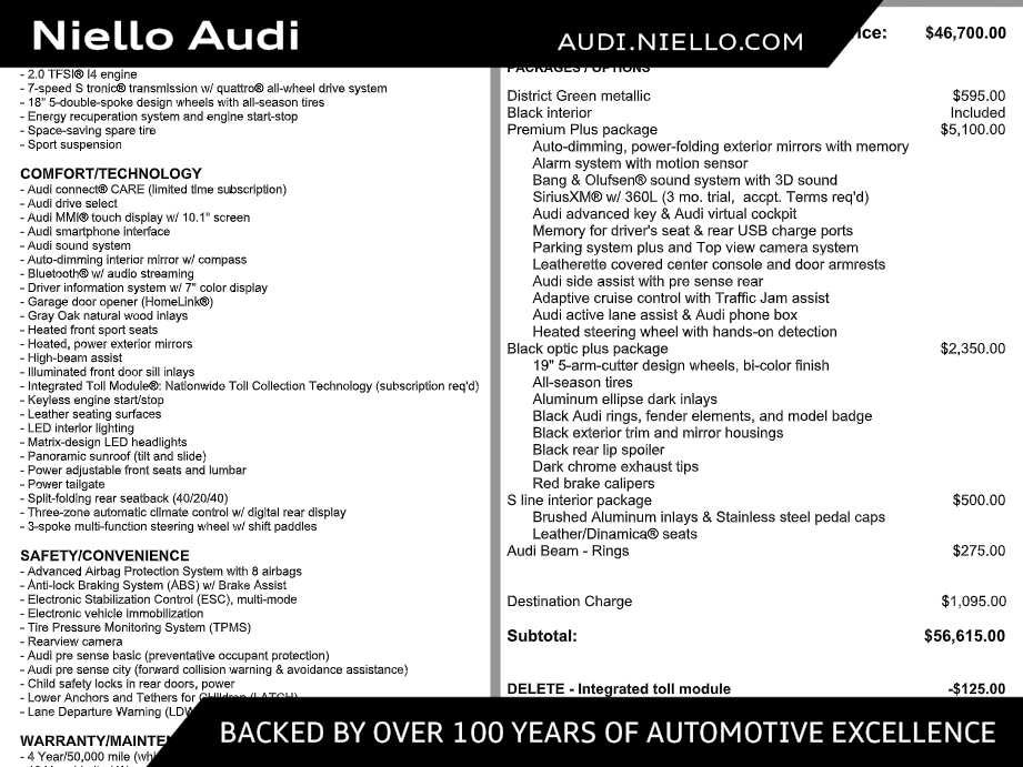 Used 2023 Audi A5 2.0T Premium Plus w/ Premium Plus AWD/4WD image 1