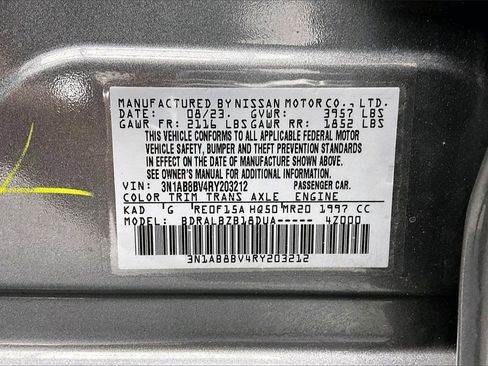 Used 2024 Nissan Sentra S image 35