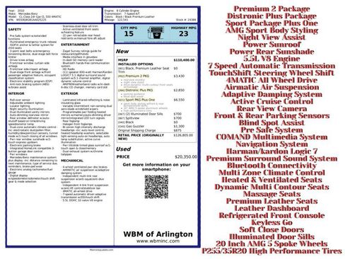 Used 2010 Mercedes-Benz CL 550 4MATIC image 2