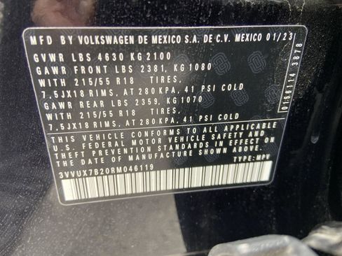 Used 2024 Volkswagen Taos SE image 33