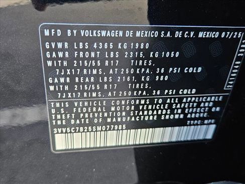 New 2025 Volkswagen Taos S image 17