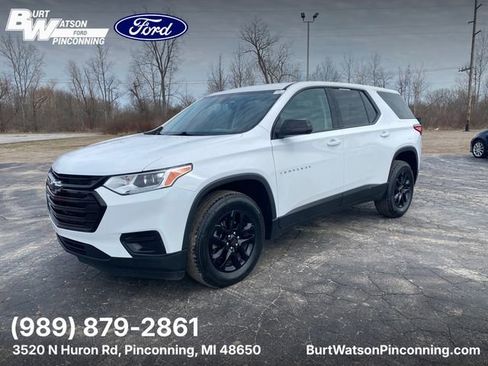 Used 2021 Chevrolet Traverse LS w/ LPO, Floor Liner Package FWD image 1