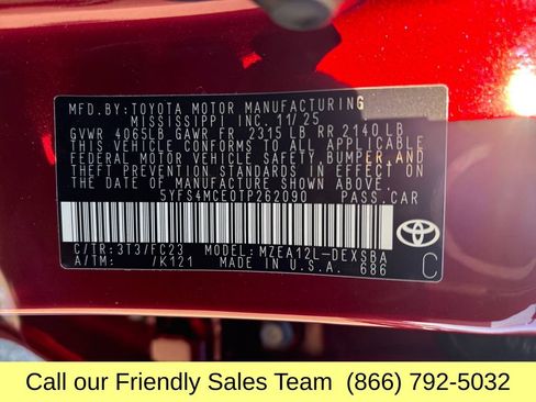 New 2026 Toyota Corolla SE image 25