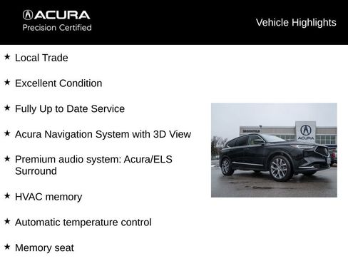 Certified 2023 Acura MDX SH-AWD w/ Technology Package image 5