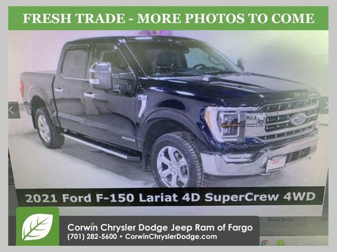 Used 2021 Ford F150 Lariat w/ Equipment Group 502A High AWD/4WD image 1