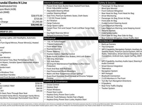 Used 2025 Hyundai Elantra N Line FWD image 37