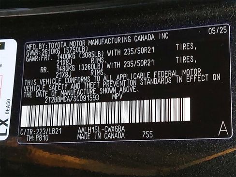 Used 2025 Lexus RX 350 image 41