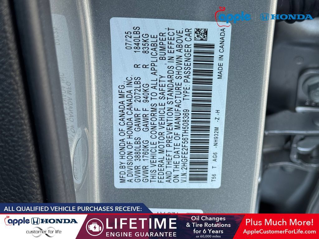 Used 2026 Honda Civic Sport image 30