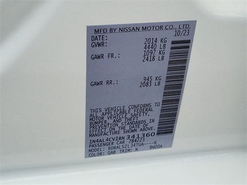 Used 2024 Nissan Altima 2.0 SR image 35