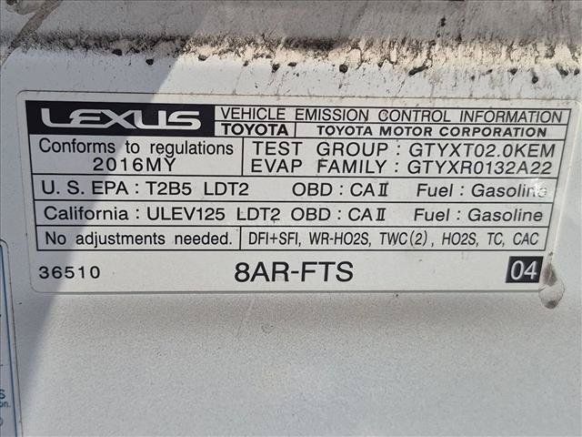 Used 2016 Lexus NX 200t FWD w/ Premium Package image 26