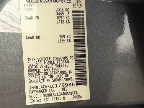 Used 2020 Nissan Altima 2.5 SR w/ Premium Package image 33