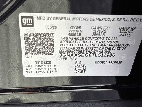 New 2026 Chevrolet Equinox ACTIV w/ Convenience Package III AWD/4WD image 33