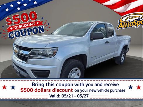 Used 2017 Chevrolet Colorado W/T w/ WT Convenience Package RWD image 1